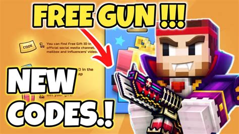 pixel gun 3d codes for mobile